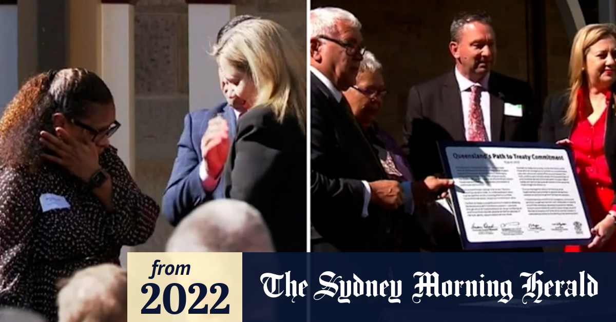 Video Queensland government, Indigenous groups sign 